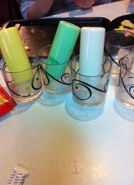 frosting bottles