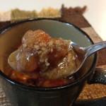 Fruit Cobbler in a Mug