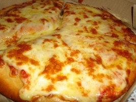 Triple Cheese Pizza.