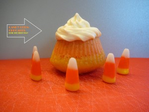 Candy Corn Cupcakes