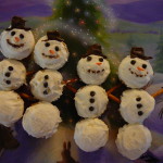 Snowmen Cupcakes