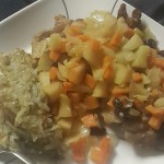 Chicken with Apples & Raisins