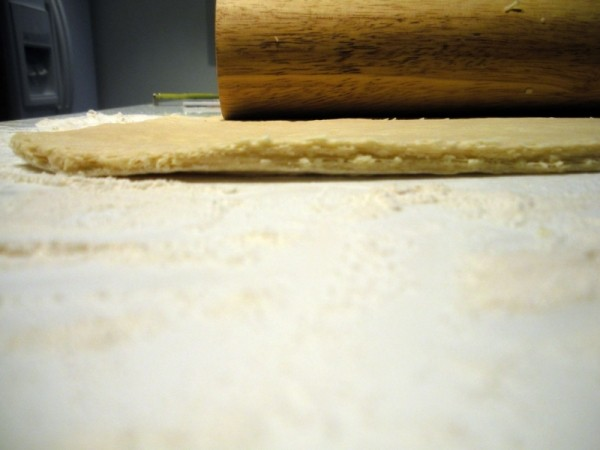 dough 1/2 inch thick