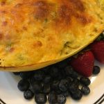 Cheesy Aflredo Stuffed Spaghetti Squash